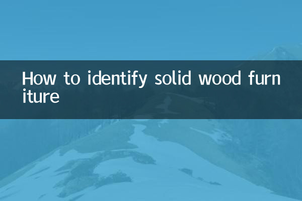 Как отличить мебель из массива дерева