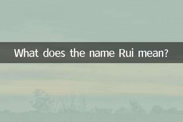 名字蕊的意思是什么意思