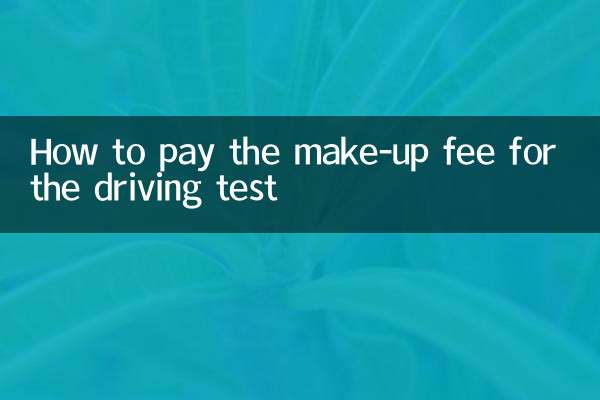 驾考补考费怎么交