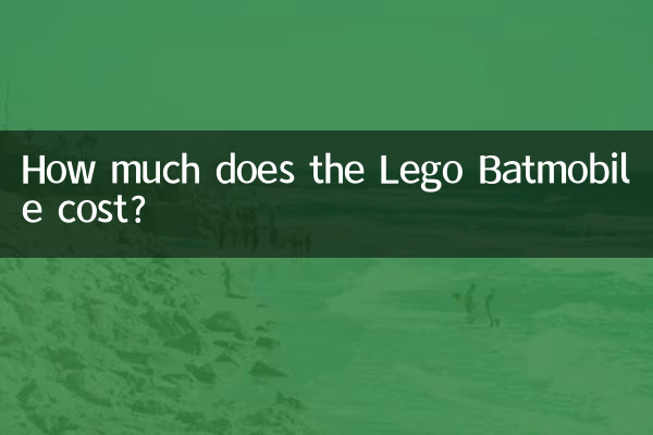 How much does the Lego Batmobile cost?