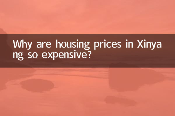 Why are housing prices in Xinyang so expensive?