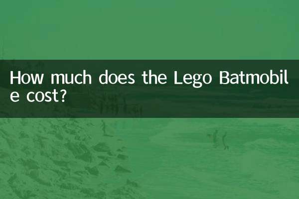 How much does the Lego Batmobile cost?