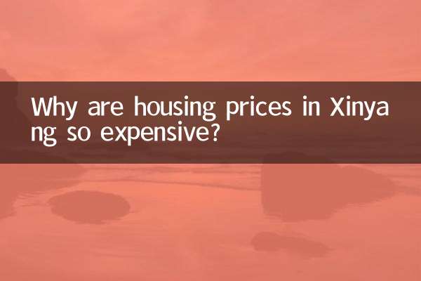 Why are housing prices in Xinyang so expensive?
