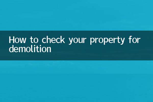 So überprüfen Sie Ihre Immobilie auf Abriss