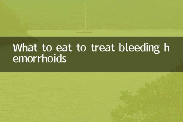 Was man essen sollte, um blutende Hämorrhoiden zu behandeln