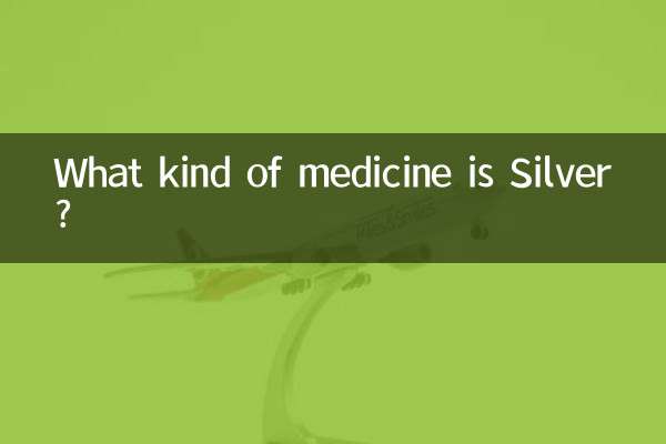 What kind of medicine is Silver?