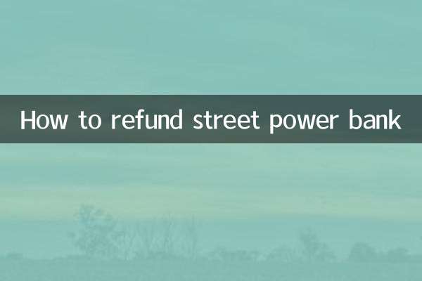 How to refund street power bank