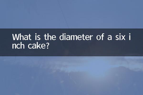 Welchen Durchmesser hat ein 15 cm langer Kuchen?