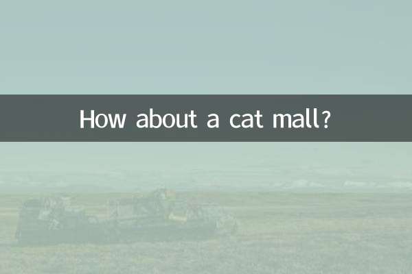 یک مرکز خرید گربه چطور؟