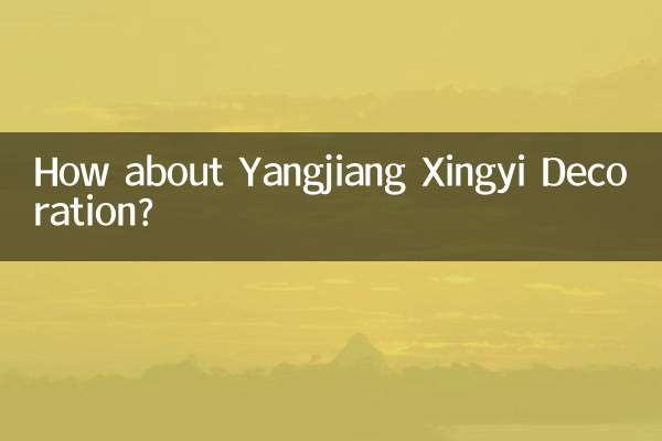 How about Yangjiang Xingyi Decoration?