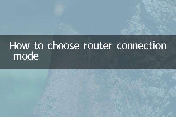 Как выбрать режим подключения роутера