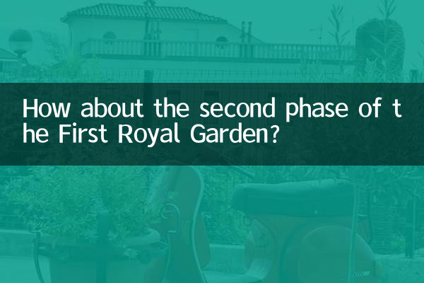 Wie wäre es mit der zweiten Phase des Ersten Königlichen Gartens?