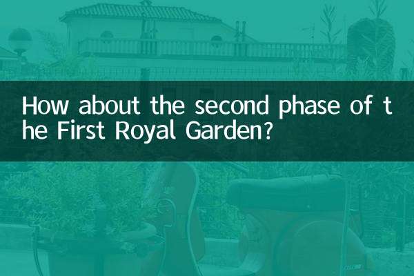 ¿Qué tal la segunda fase del Primer Jardín Real?
