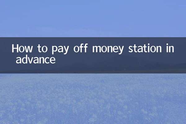 So zahlen Sie die Geldstation im Voraus aus
