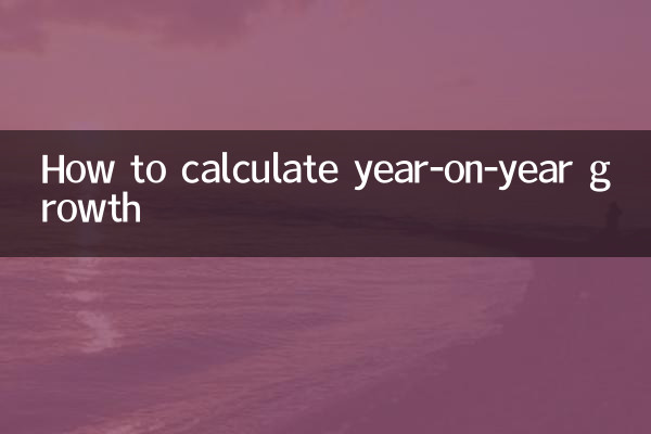 So berechnen Sie das jährliche Wachstum