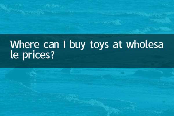 আমি কোথায় পাইকারি দামে খেলনা কিনতে পারি?