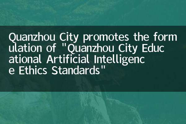 Quanzhou City promotes the formulation of 