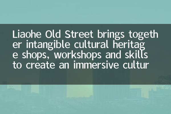 Liaohe Old Street объединяет нематериальные магазины культурного наследия, семинары и навыки для создания захватывающего культурного опыта