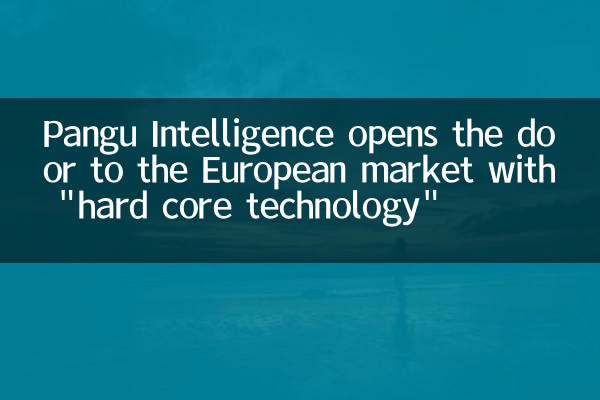 Pangue Intelligence открывает дверь на европейский рынок с «жесткой технологией»