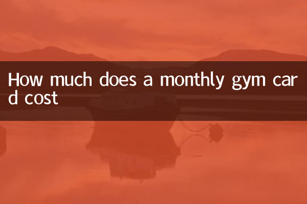 Wie viel kostet eine monatliche Fitnesskartenkarte