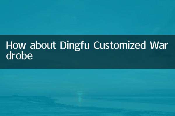 How about Dingfu Customized Wardrobe