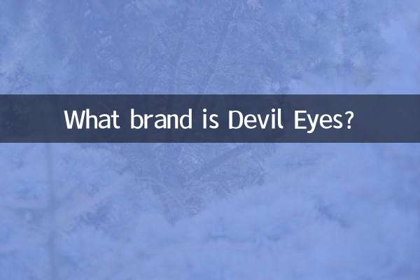Qual marca é Devil Eyes?