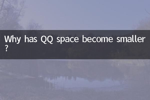 qq空间怎么变小了