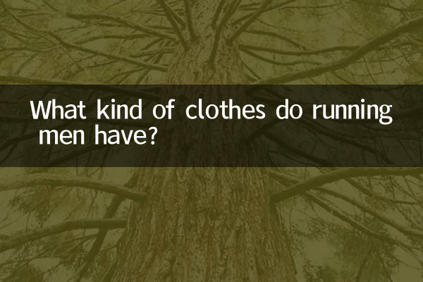 런닝맨들은 어떤 옷을 입고 있나요?