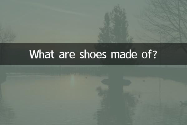 جوتے سے بنا کیا ہے؟