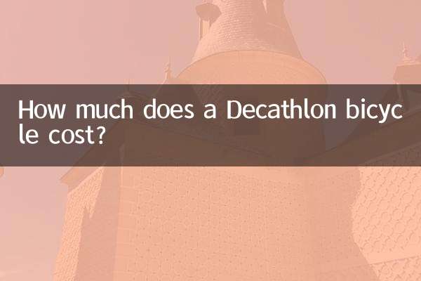 Quanto costa una bicicletta Decathlon?