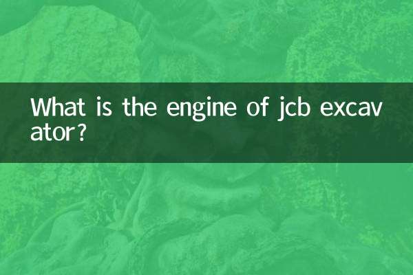 What is the engine of jcb excavator?