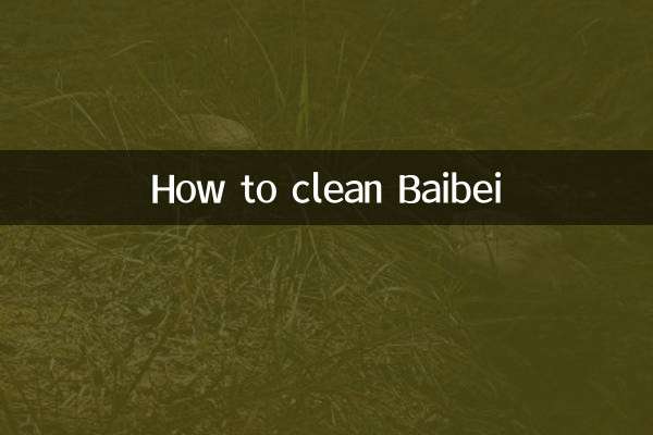 Comment nettoyer Baibei