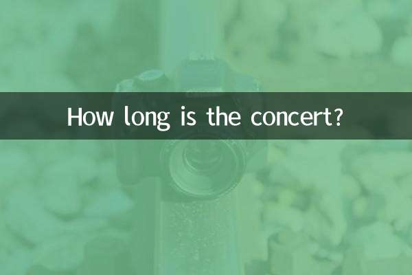 How long is the concert?
