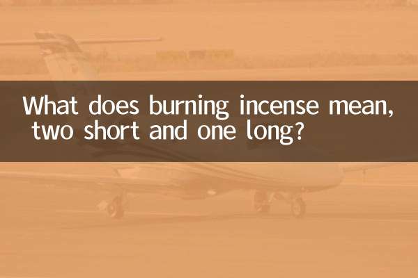 ধূপ জ্বালানোর অর্থ কী, দুটি ছোট এবং একটি দীর্ঘ?