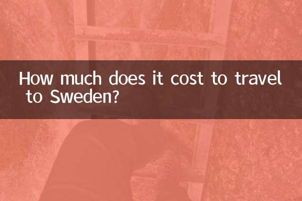 সুইডেনে যেতে কত খরচ হয়