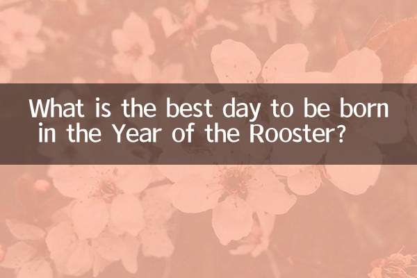 Qual o melhor dia para nascer no Ano do Galo?