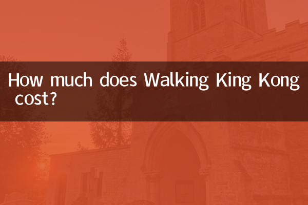 How much does Walking King Kong cost?