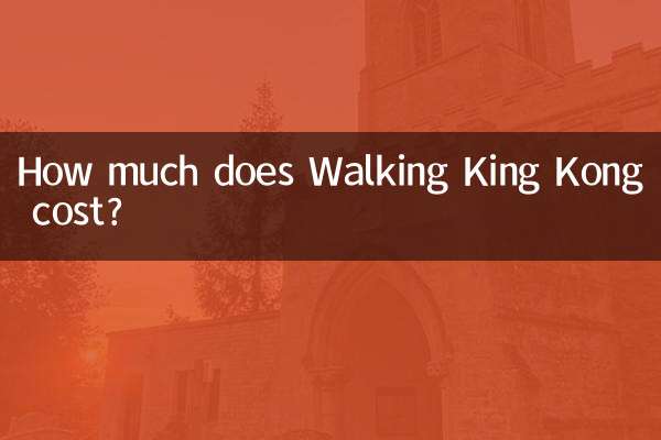 How much does Walking King Kong cost?