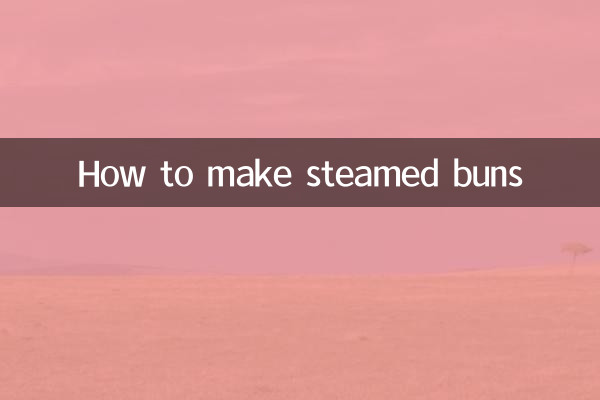 Как приготовить булочки на пару