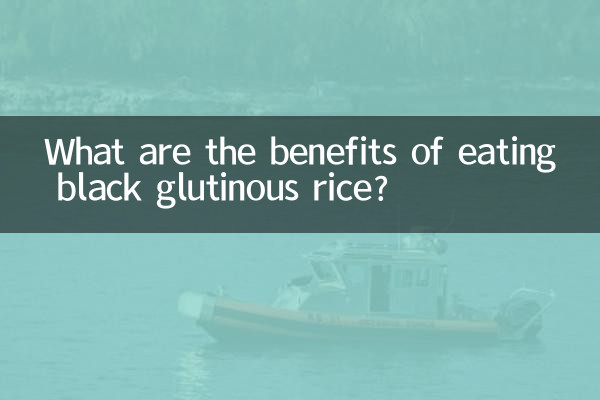 Quais são os benefícios de comer arroz preto glutinoso?