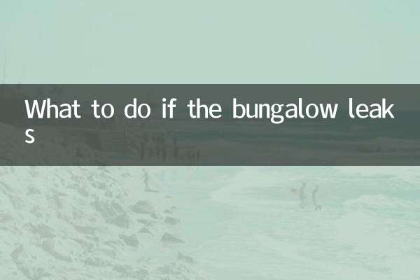 اگر بنگلہ لیک ہوجائے تو کیا کریں