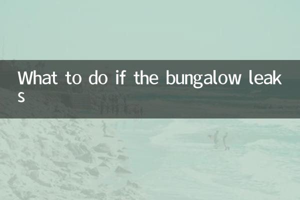 اگر بنگلہ لیک ہوجائے تو کیا کریں