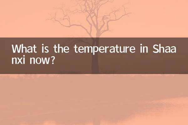陝西省の気温は今何度ですか?