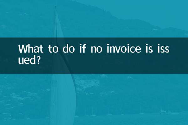 اگر کوئی انوائس جاری نہیں کیا جاتا ہے تو کیا کریں؟