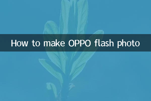 Come realizzare foto con il flash OPPO