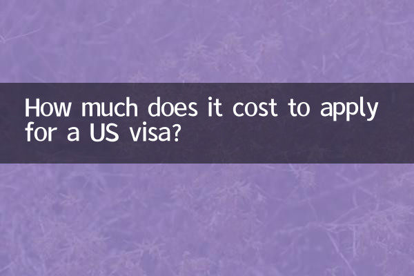 How much does it cost to apply for a US visa?