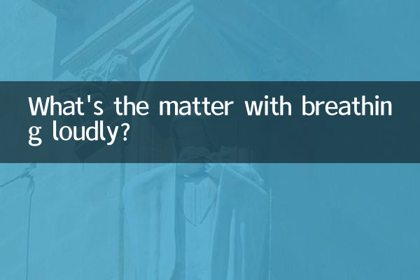 জোরে শ্বাস নিলে কি ব্যাপার?