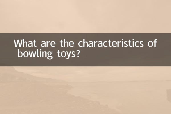 Quali sono le caratteristiche dei giocattoli da bowling?