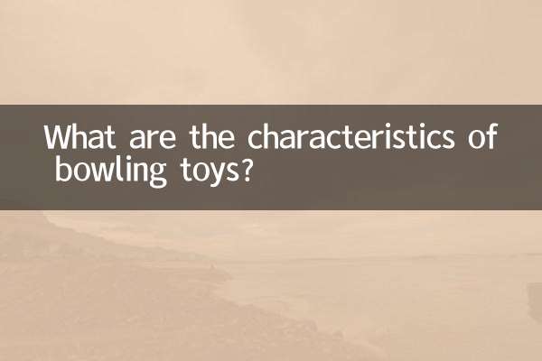 Quali sono le caratteristiche dei giocattoli da bowling?
