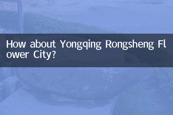 ¿Qué tal la Ciudad de las Flores de Yongqing Rongsheng?